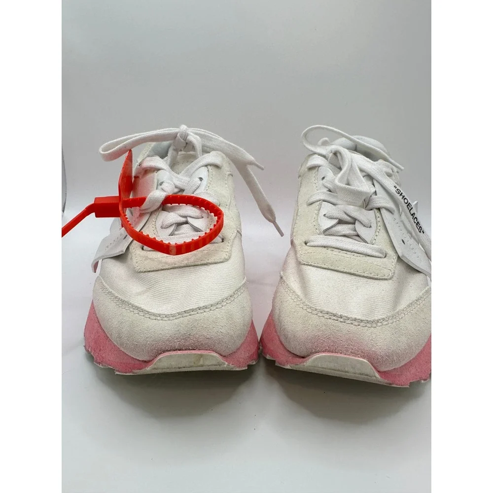 Off-White Kids Runner Sneakers White‎ Pink Gradient OMIA139S20800020